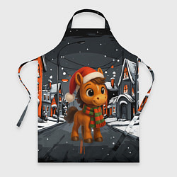 Фартук Новогодняя лошадка 2026 год