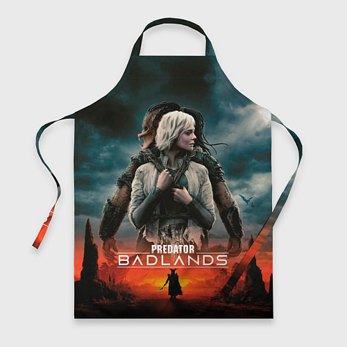 Фартук Главные герои Хищник планета смерти / 3D-принт – фото 1