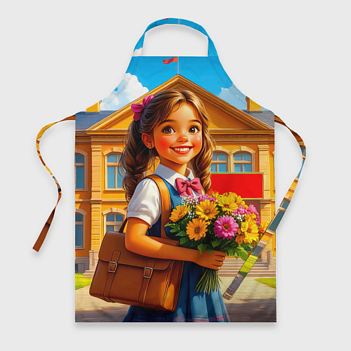 Фартук Первый школьный день / 3D-принт – фото 1