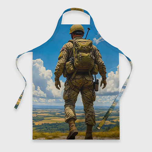Фартук Страж-военный горизонта / 3D-принт – фото 1