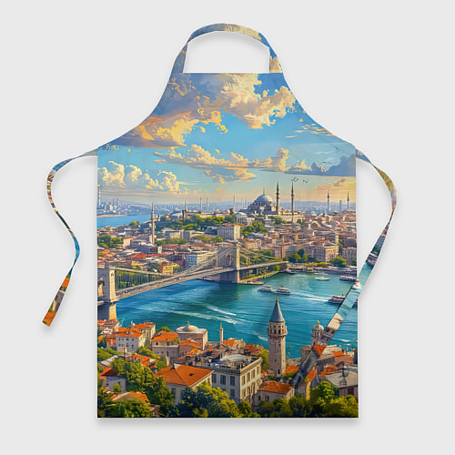 Фартук Сплетение эпох над Босфором / 3D-принт – фото 1