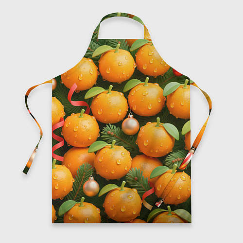 Фартук Мандариновое настроение / 3D-принт – фото 1