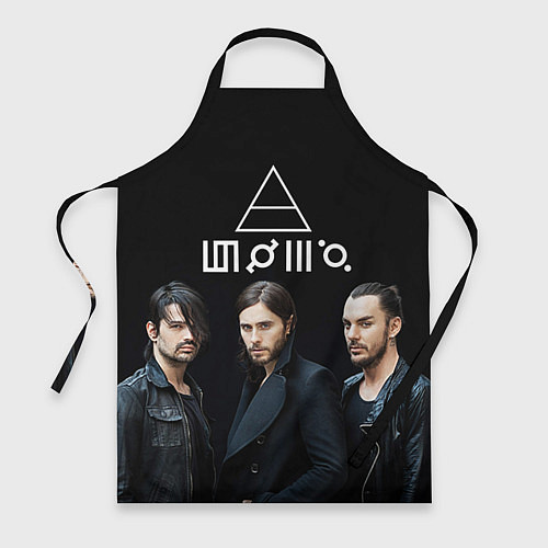 Фартук 30 seconds to mars / 3D-принт – фото 1