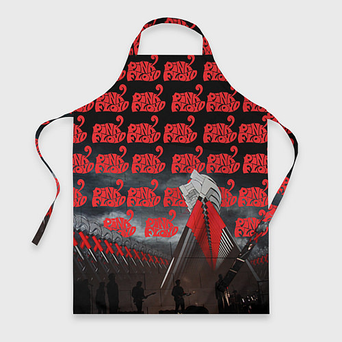 Фартук Pink Floyd Pattern / 3D-принт – фото 1