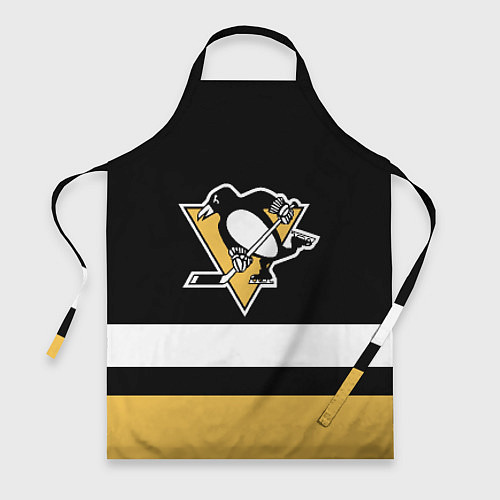 Фартук Pittsburgh Penguins: Black / 3D-принт – фото 1