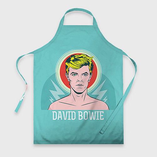 Фартук David Bowie: pop-art / 3D-принт – фото 1