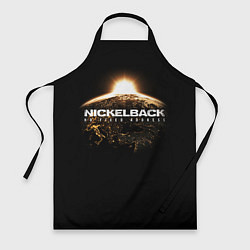 Фартук кулинарный Nickelback: No fixed address, цвет: 3D-принт