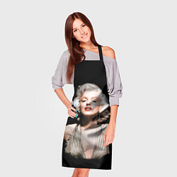 Фартук кулинарный Мерлин Монро 2, цвет: 3D-принт — фото 2