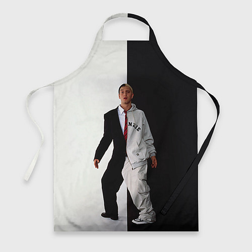 Фартук Eminem: Black & White / 3D-принт – фото 1