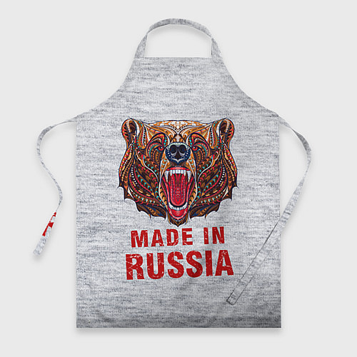 Фартук Bear: Made in Russia / 3D-принт – фото 1