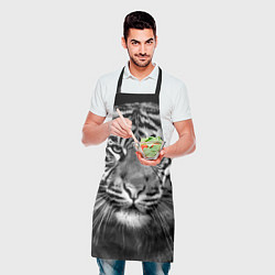 Фартук кулинарный Красавец тигр, цвет: 3D-принт — фото 2