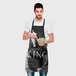 Фартук кулинарный Стивен Кинг, цвет: 3D-принт — фото 2