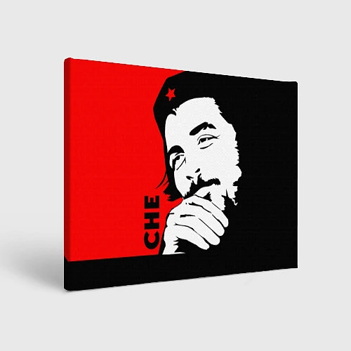 Картина прямоугольная Че Гевара / 3D-принт – фото 1