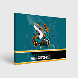 Картина прямоугольная San Jose Sharks