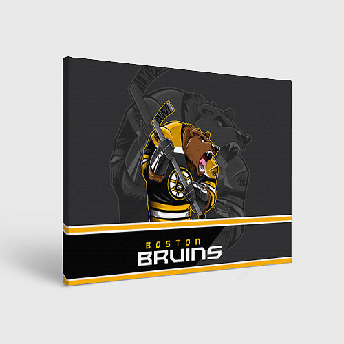 Картина прямоугольная Boston Bruins / 3D-принт – фото 1