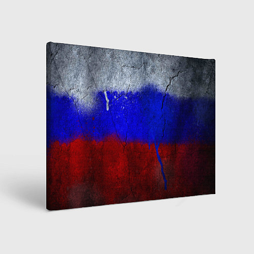 Картина прямоугольная Русский триколор / 3D-принт – фото 1