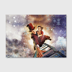 Холст прямоугольный Winter Dr Who, цвет: 3D-принт — фото 2