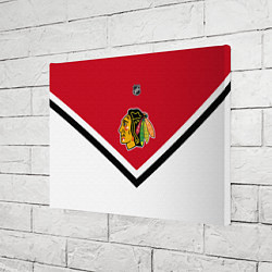 Холст прямоугольный NHL: Chicago Blackhawks, цвет: 3D-принт — фото 2