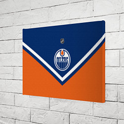 Холст прямоугольный NHL: Edmonton Oilers, цвет: 3D-принт — фото 2