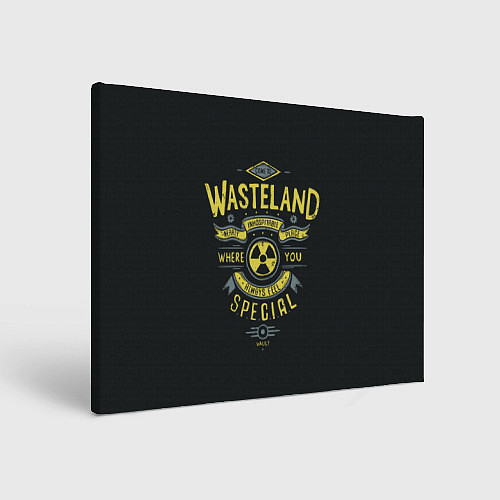 Картина прямоугольная Come to Wasteland / 3D-принт – фото 1