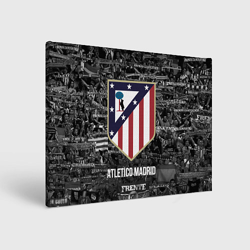 Картина прямоугольная Атлетико Мадрид / 3D-принт – фото 1