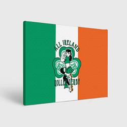 Картина прямоугольная Роллер-дерби - вся Ирландия