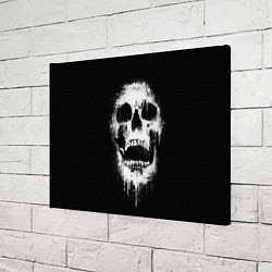 Холст прямоугольный Evil Skull, цвет: 3D-принт — фото 2