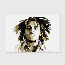 Холст прямоугольный Bob Marley: Mono, цвет: 3D-принт — фото 2