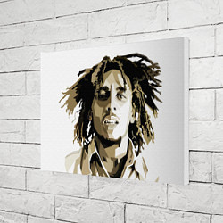 Холст прямоугольный Bob Marley: Mono, цвет: 3D-принт — фото 2