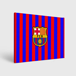 Холст прямоугольный Barca FCB Club, цвет: 3D-принт