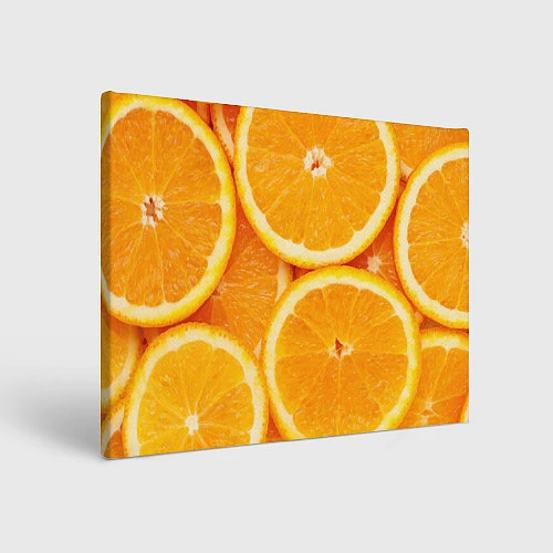 Картина прямоугольная Апельсинка / 3D-принт – фото 1
