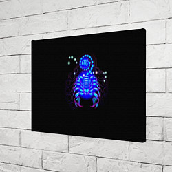 Холст прямоугольный Космический Скорпион, цвет: 3D-принт — фото 2