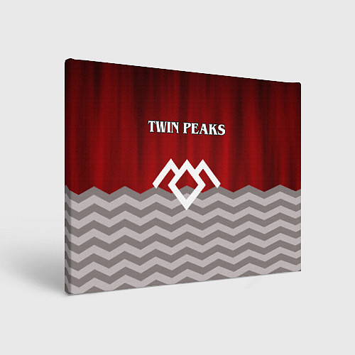Картина прямоугольная Twin Peaks / 3D-принт – фото 1