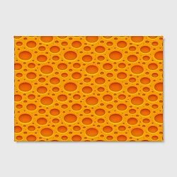 Холст прямоугольный Сыр, цвет: 3D-принт — фото 2