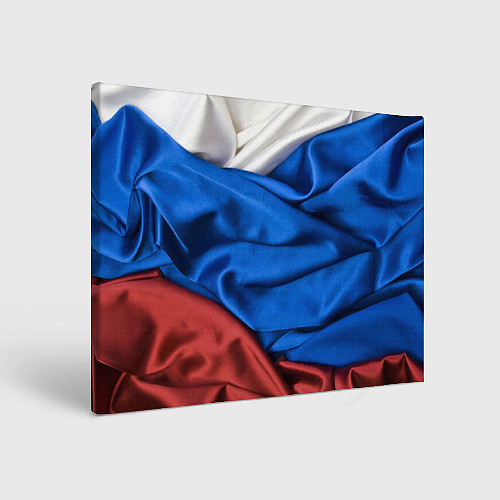 Картина прямоугольная Российский Триколор / 3D-принт – фото 1
