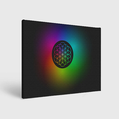 Картина прямоугольная Coldplay Colour / 3D-принт – фото 1