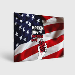 Картина прямоугольная Green Day American Idiot