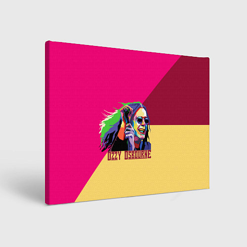 Картина прямоугольная Ozzy Osbourne / 3D-принт – фото 1