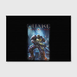 Холст прямоугольный Quake: Soldier Champion, цвет: 3D-принт — фото 2