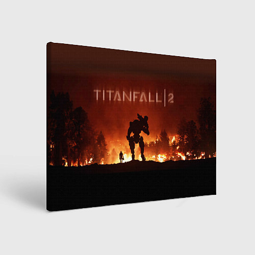 Картина прямоугольная Titanfall / 3D-принт – фото 1