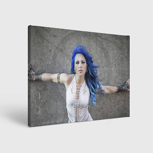 Картина прямоугольная Arch Enemy: Alissa White-Gluz / 3D-принт – фото 1