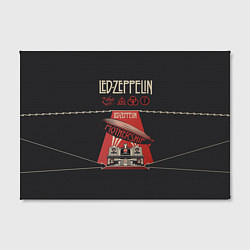 Холст прямоугольный Led Zeppelin: Mothership, цвет: 3D-принт — фото 2