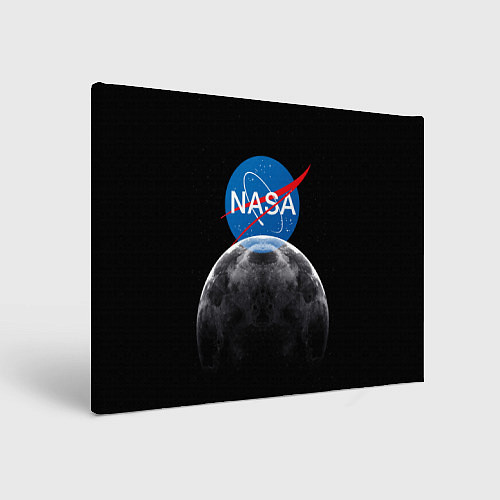 Картина прямоугольная NASA: Moon Rise / 3D-принт – фото 1