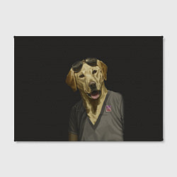 Холст прямоугольный Mr Peanutbutter, цвет: 3D-принт — фото 2