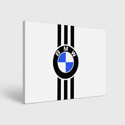 Картина прямоугольная BMW: Black Strips