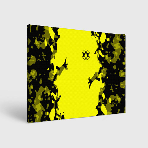 Картина прямоугольная FC Borussia Dortmund: Yellow Original / 3D-принт – фото 1