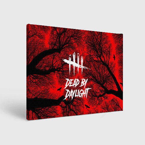 Картина прямоугольная Dead by Daylight / 3D-принт – фото 1