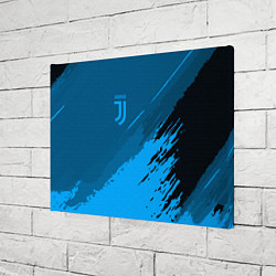Холст прямоугольный FC Juventus: Blue Original, цвет: 3D-принт — фото 2