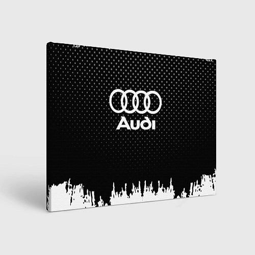 Картина прямоугольная Audi: Black Side / 3D-принт – фото 1