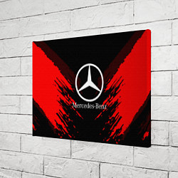 Холст прямоугольный Mercedes-Benz: Red Anger, цвет: 3D-принт — фото 2